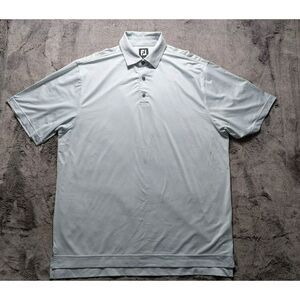 FJ Footjoy Short Sleeve Polo Shirt Men's Size Large